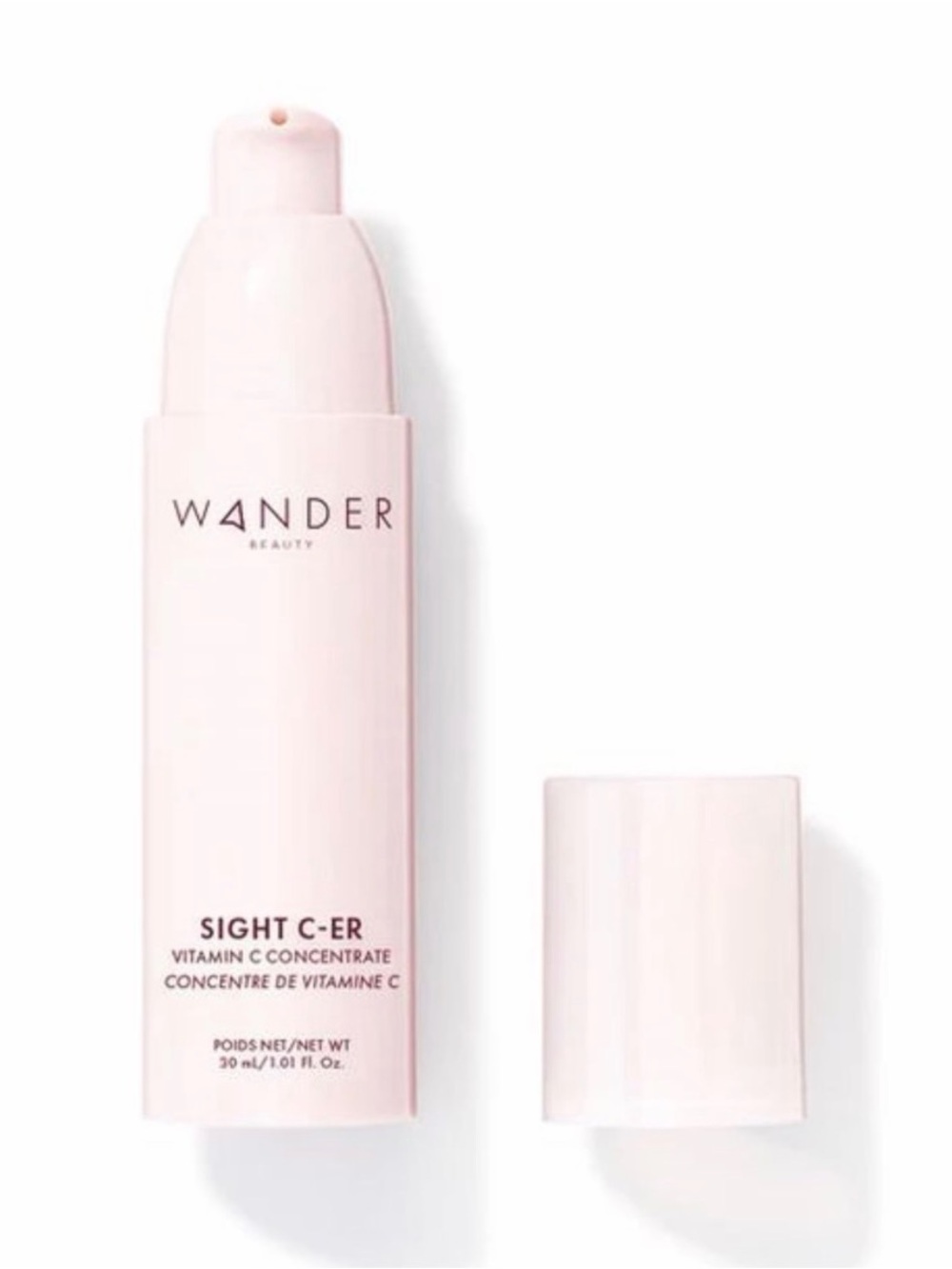 Wander Beauty Sight C-ER Vitamin C Concentrate - Pale Pink Bottle